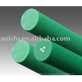 PU Round Belt Green rough surface